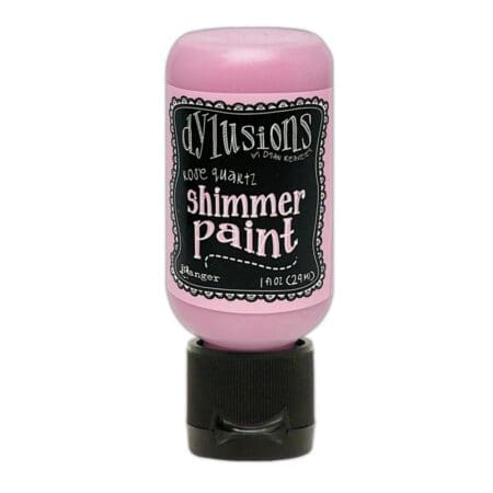 Rose Quartz Dylusions Shimmer Paint 1oz