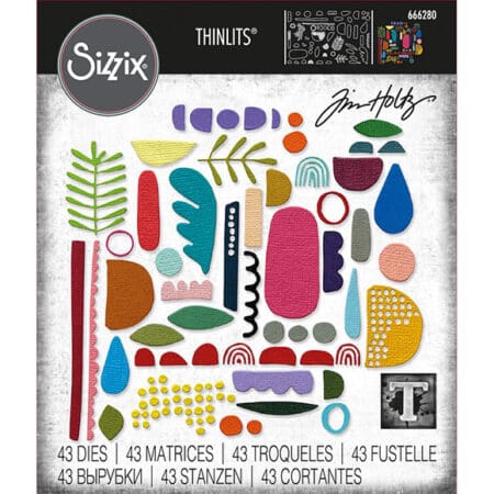 Abstract Elements by Tim Holtz Thinlits Die