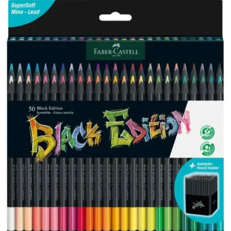 set-of-50-faber-castell-black-edition-colour-pencils