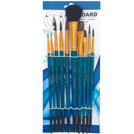 Artboard Natural & Synthetic Watercolour Brush Set