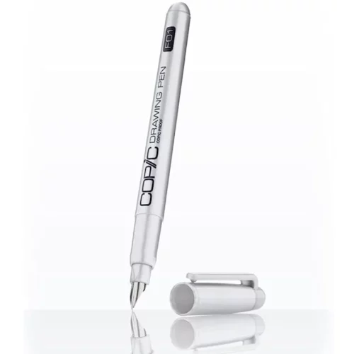 Copic Drawing Pen F01 Vertical View with lid