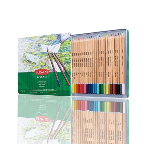 Set of 24 Derwent Academy Watercolour Pencils