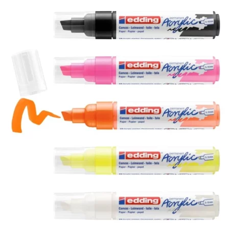 Edding Acrylic Marker Set Neons loose markers