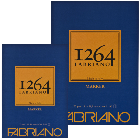 Fabriano 1264 Marker Pad 70gsm Different Sizes