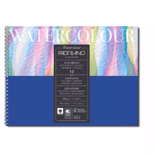 Fabriano Watercolour Studio Spiral Pad