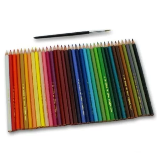 Set of 36 Lyra Osiris Water-soluble Triangular Pencils Open Stock