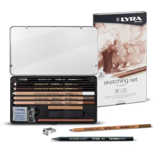 Lyra Rembrandt Sketching Set 11 pieces