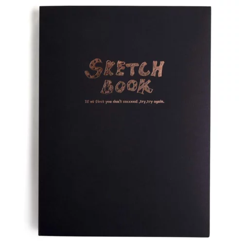 Potentate Sketch Book Black Cover Top View