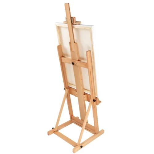 Prime Art Carolina H Frame Studio Easel - Large Back View Angled