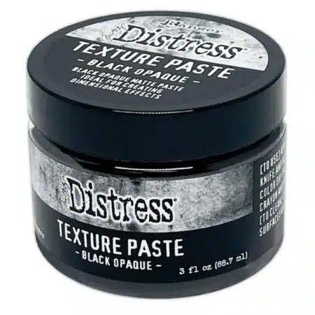 Tim Holtz Distress Texture Paste Black Opaque