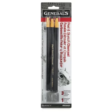 general pencil co peel & sketch charcoal