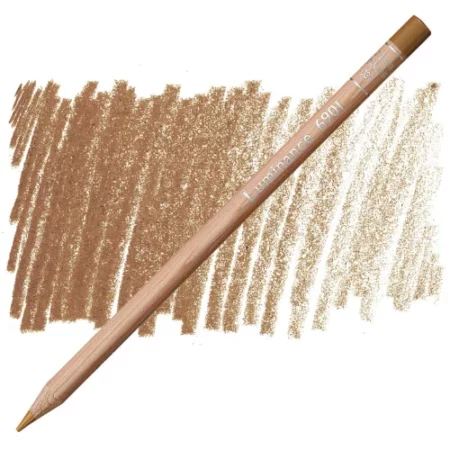 brown-ochre-caran-dache-luminance-6901-colour-pencil