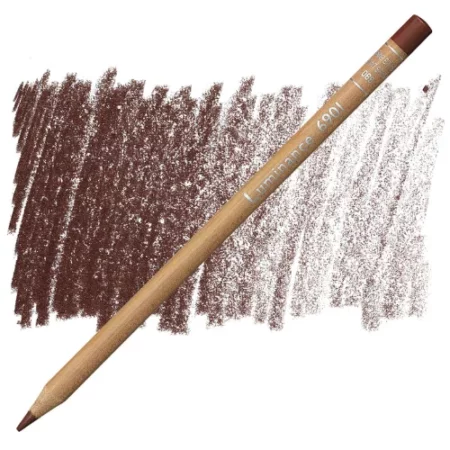 burnt-sienna-caran-dache-luminance-6901-colour-pencil