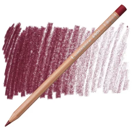 crimson-alizarin-hue-caran-dache-luminance-6901-colour-pencil