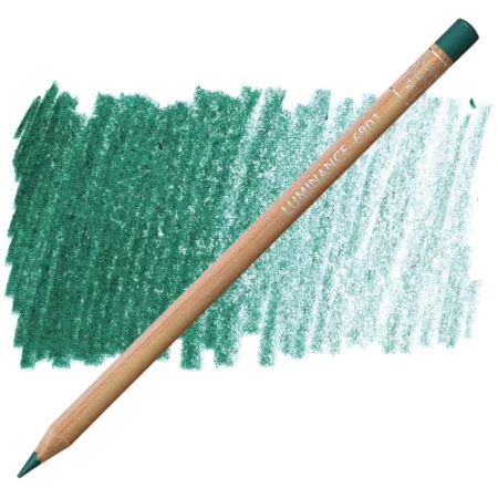 dark-english-green-caran-dache-luminance-6901-colour-pencil
