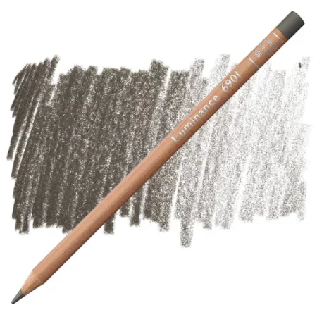 french-grey-caran-dache-luminance-6901-colour-pencil