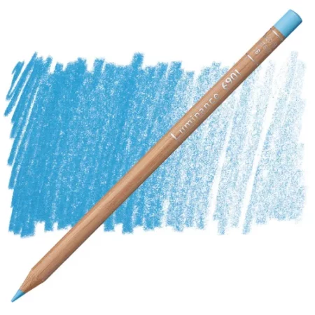 light-blue-caran-dache-luminance-6901-colour-pencil