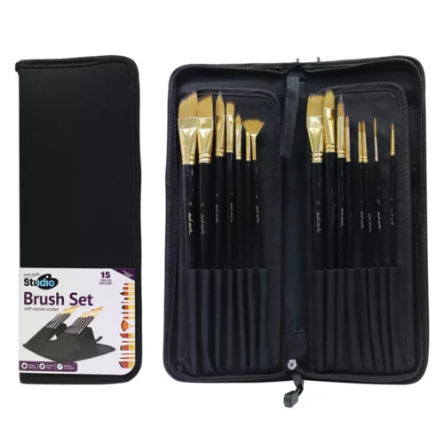 mont-marte-studio-brush-set-with-easel-wallet