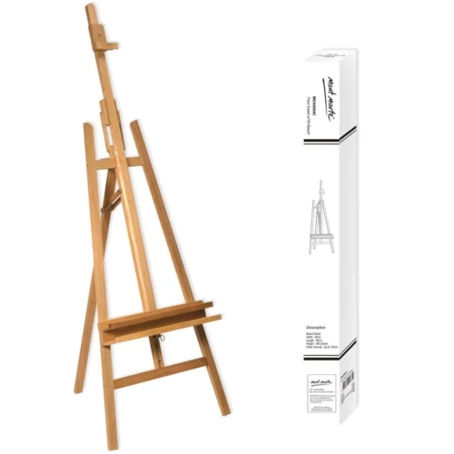 Mont Marte Wooden Floor Easel with Tilt