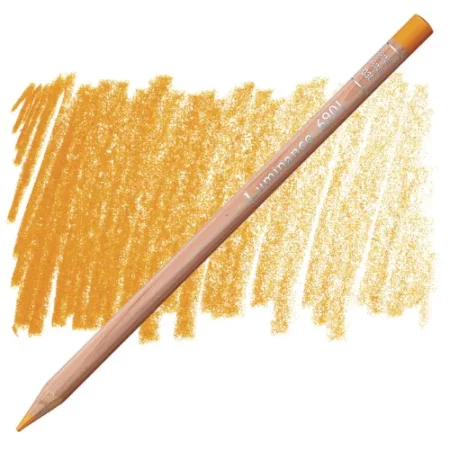 orange-caran-dache-luminance-6901-colour-pencil