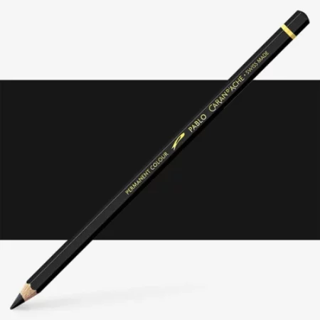 black-caran-dache-pablo-colour-pencil