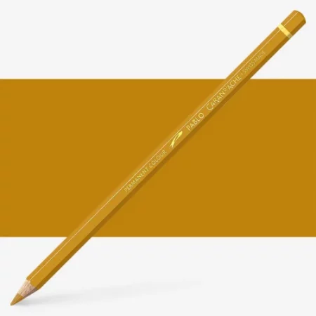 gold-caran-dache-pablo-colour-pencil