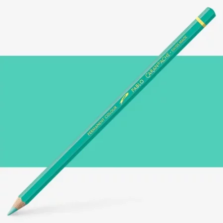 jade-green-caran-dache-pablo-colour-pencil