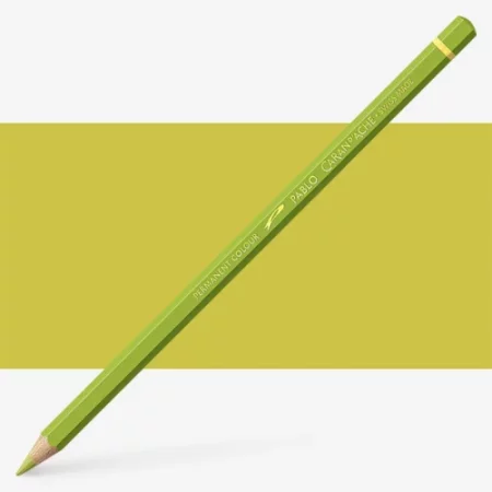 light-olive-caran-dache-pablo-colour-pencil