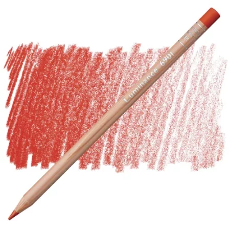 permanent-red-caran-dache-luminance-6901-colour-pencil