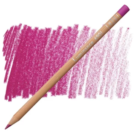 purplish-red-caran-dache-luminance-6901-colour-pencil