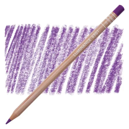 quinacridone-purple-caran-dache-luminance-6901-colour-pencil