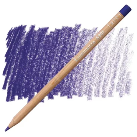 violet-caran-dache-luminance-6901-colour-pencil