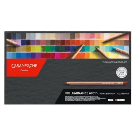 set-of-100-caran-dache-luminance-6901-coloured-pencils