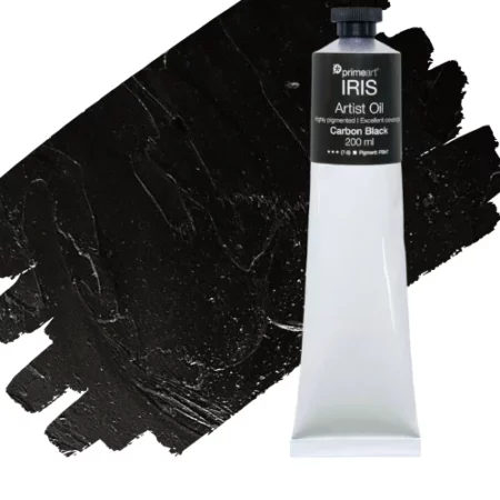 carbon-black-iris-oil-paint-200ml