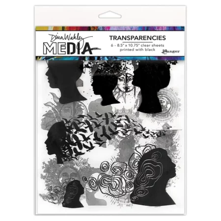 Dina Wakley Media Transparencies Focals Set 1