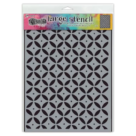 Large Dot Grid Dylusions Stencil