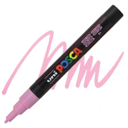 light-pink-posca-marker-fine-tip-3m