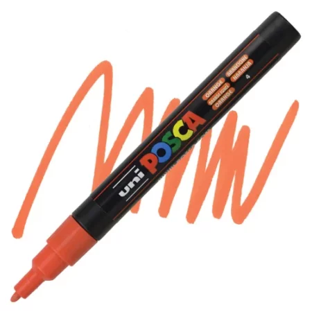 orange-posca-marker-fine-tip-3m