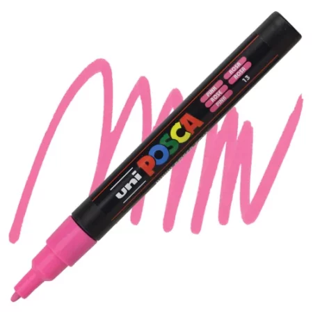 pink-posca-marker-fine-tip-3m