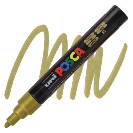 gold-posca-marker-medium-tip-5m