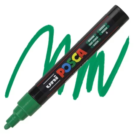 green-posca-marker-medium-tip-5m