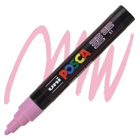 light-pink-posca-marker-medium-tip-5m