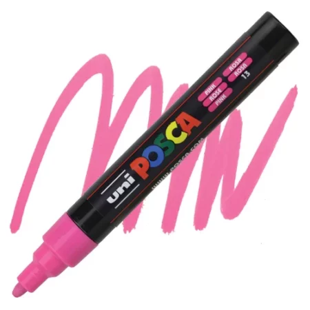 pink-posca-marker-medium-tip-5m