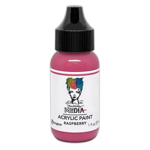 Raspberry Dina Wakley Heavy Body Acrylic