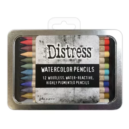 Set 6 Tim Holtz Distress Watercolour Pencils