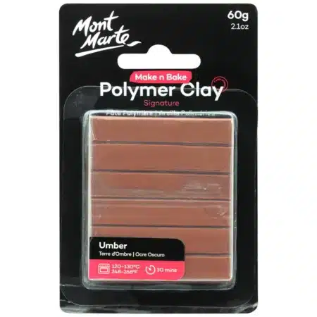Umber Mont Marte Polymer Clay
