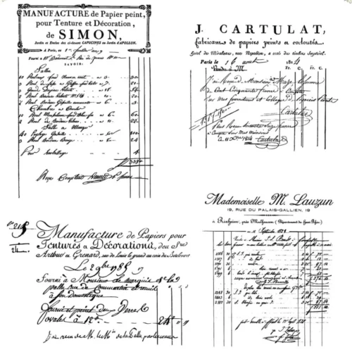 A close up of the Ledger Creative Expressions Clear Stamp Set. The background is white and the lines of the stamp images are shown in black